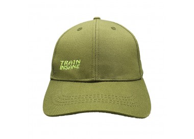 Train Insane Green Strapback Pet | Voorkant