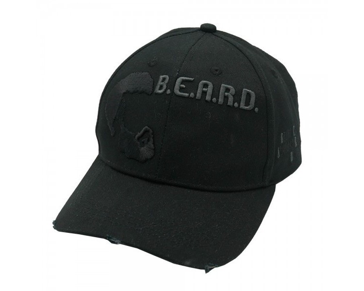 Lauren Rose B.E.A.R.D. Strpaback Hat - Black