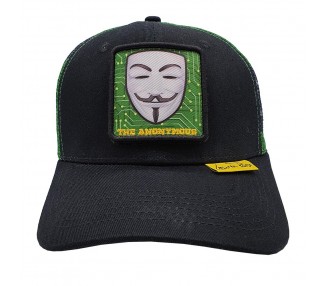 The Anonymous Trucker Hat w/ Removable Velcro Patch