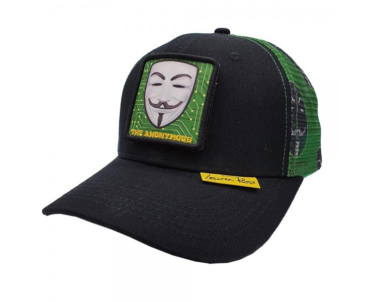 The Anonymous Trucker Hat w/ Removable Velcro Patch