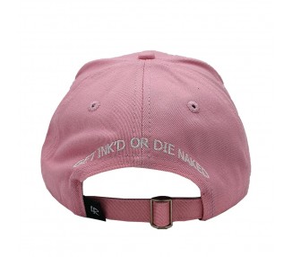 Inked & Ripped Tattoo Pink Strapback Pet