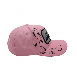 Inked & Ripped Tattoo Pink Strapback Pet