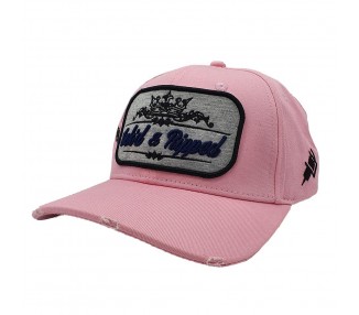 Inked & Ripped Tattoo Pink Strapback Pet
