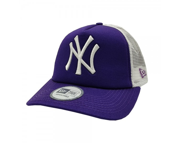 New Era  New York Yankees Purple Trucker Hat