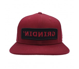 Lauren Rose – Grindin Snapback Pet - Burgundy