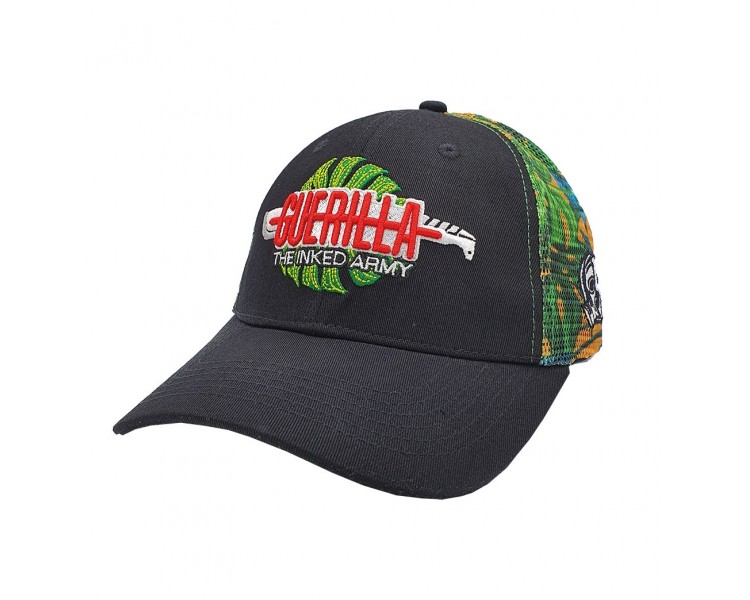Guerrilla Inked Tropical Trucker Snapback Hat