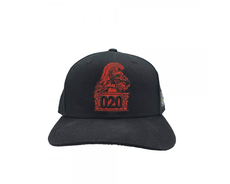 Ajax the Great 020 Snapback Pet - Rood Logo