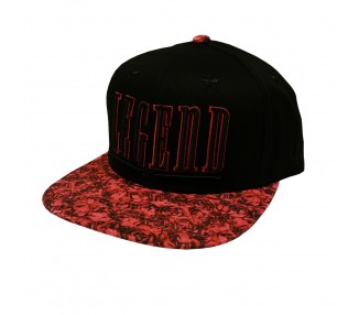 Legend ‘Black/Red Roses’ Snapback Hat
