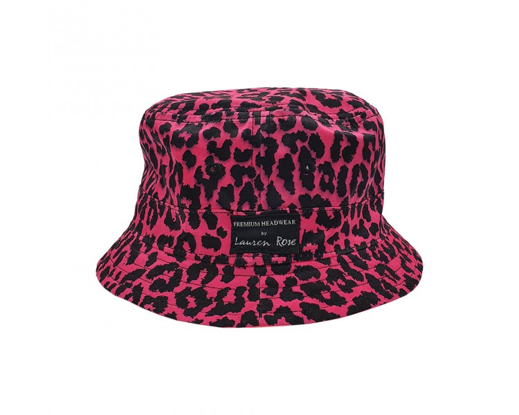 Bucket Hat Reversible Pink/ Pink Panther Print