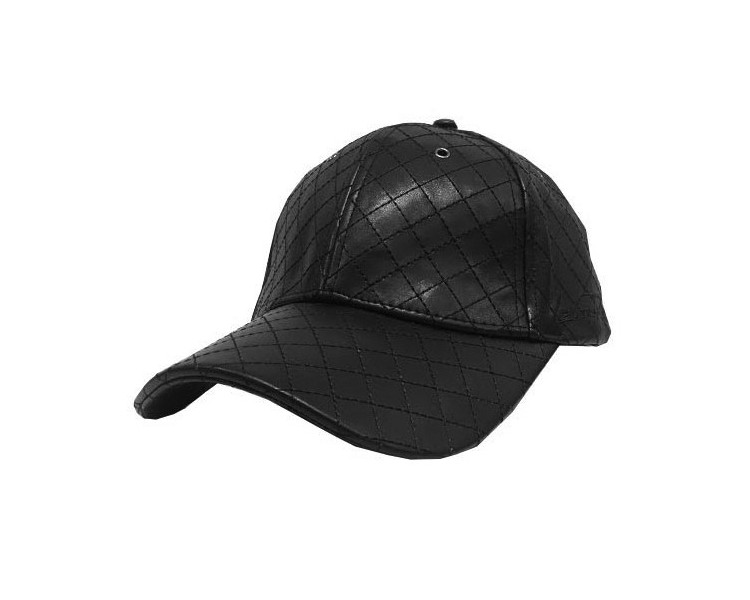 Leather Look Padded Fashion Hats