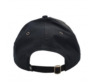 Suede Fashion Hat with Black Leather Look Panel