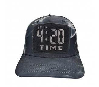 It's 420 Time Velcro Patch Snapback Hat