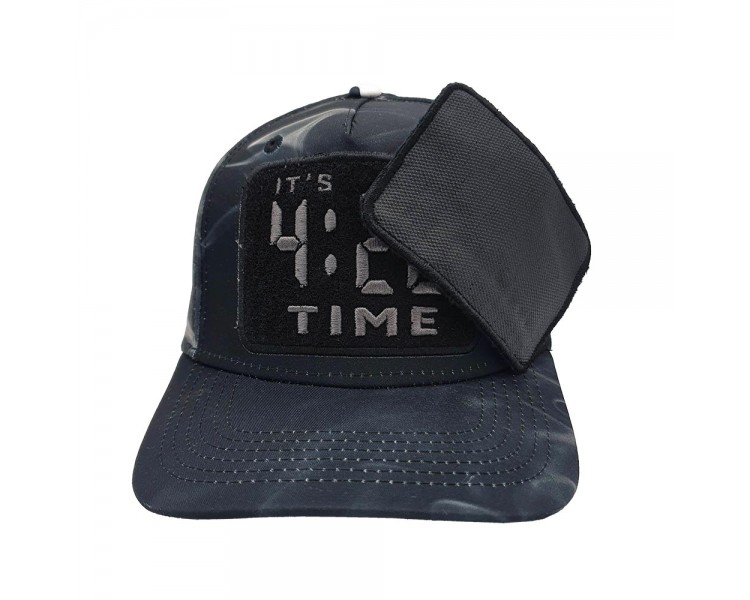 It's 420 Time Velcro Patch Snapback Hat