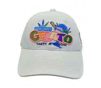 Lauren Rose Gelato 420 Strapback Pet - White