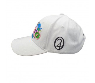 Lauren Rose Gelato 420 Strapback Pet - White
