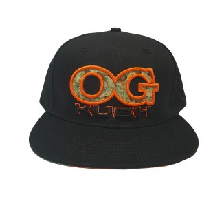 OG Kush Classic 420 Snapback Hat - Black