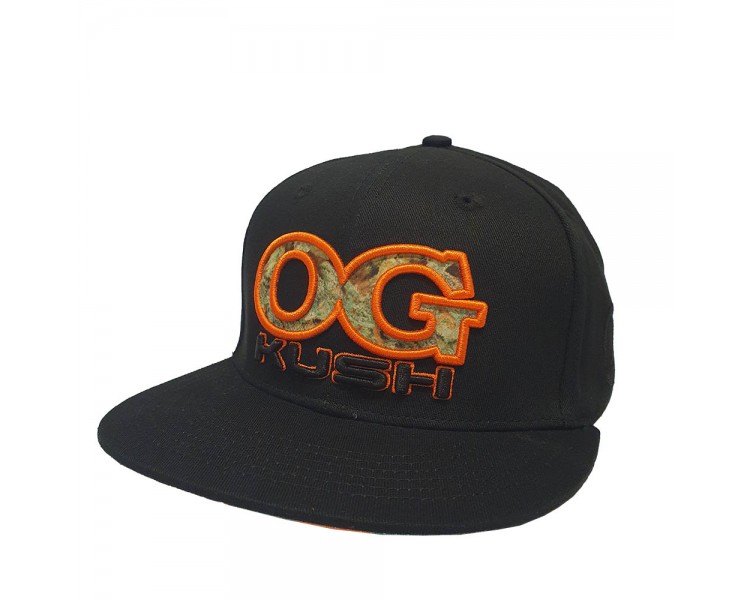 OG Kush Classic 420 Snapback Hat - Black