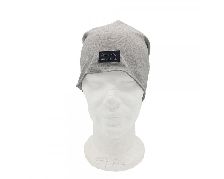 Lauren Rose - Slouch Beanie Skull Cap Hiphop - Grey