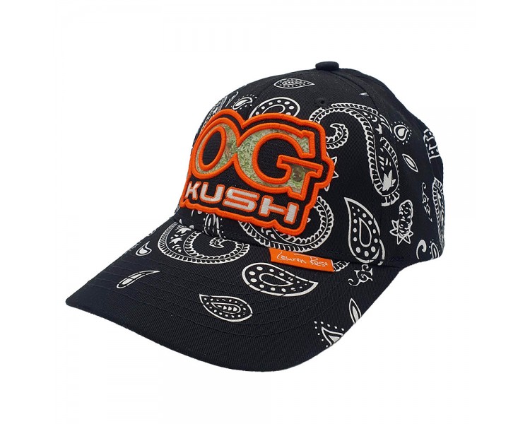 Paisley AK47 Snapback Hat - Glow in the dark