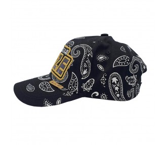 Paisley Amnesia Haze Snapback Hat - Glow in the dark