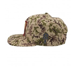 God of Ra Allover Camo Snapback Hat