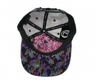 Amnesia Haze Purple Camo Snapback | Lauren Rose 420 Collection