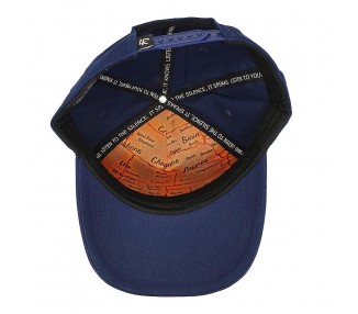 Indian First Nations Washed Blue A-Frame Hat