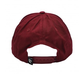 Indian First Nations Washed Burgundy A-Frame Hat