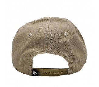 Indian First Nations Washed Khaki A-Frame Hat