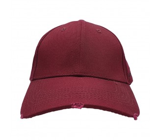 Burgundy Fashion Fit Hat