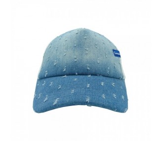 Denim Damaged Washed Trucker Hat