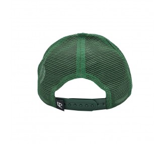 Plain Burgundy/Green Trucker Hat