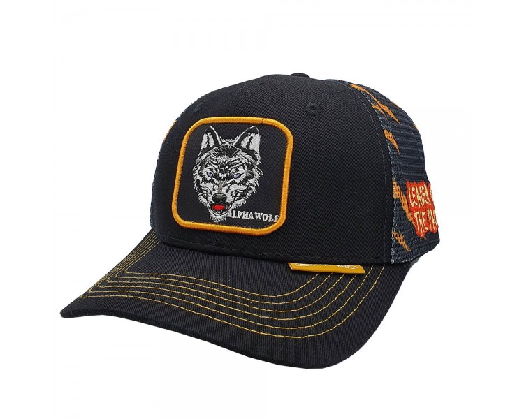 Alpha Wolf Trucker Pet