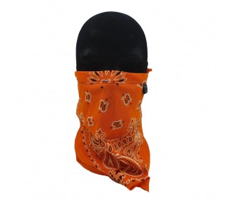 Bandana COVID mask Orange