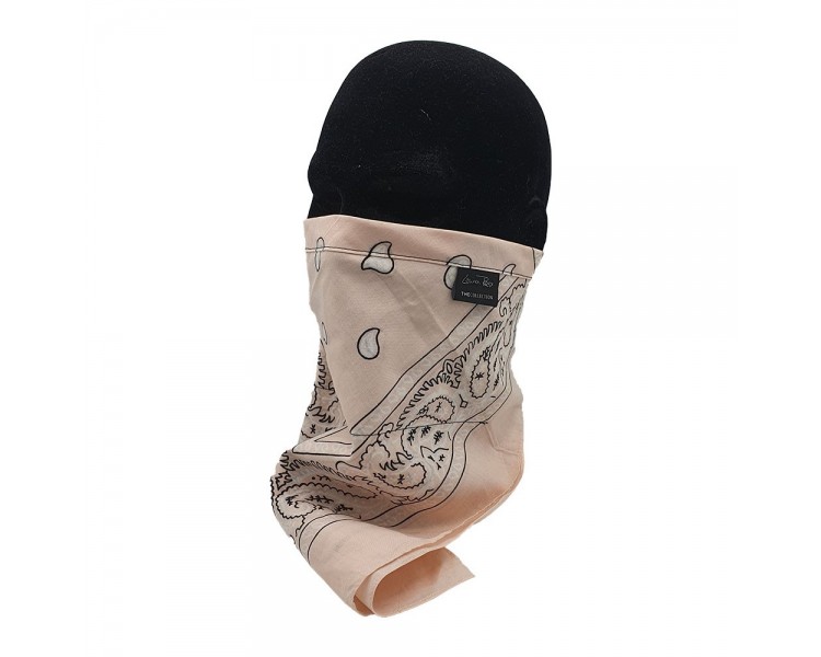 Bandana COVID Mask Zacht Rose