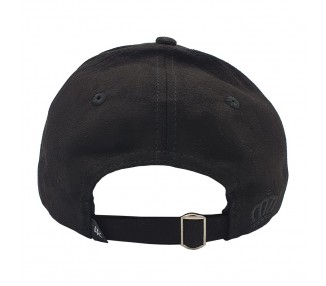 Lauren Rose Queen Suede Black Strapback Pet
