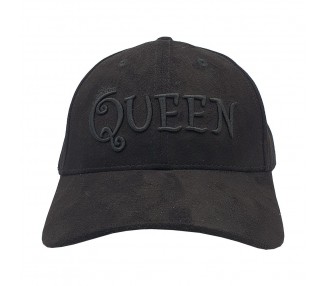 Lauren Rose Queen Suede Black Strapback Pet
