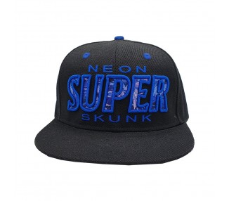 Neon Super Skunk Snapback Hat | Lauren Rose 420 Collection