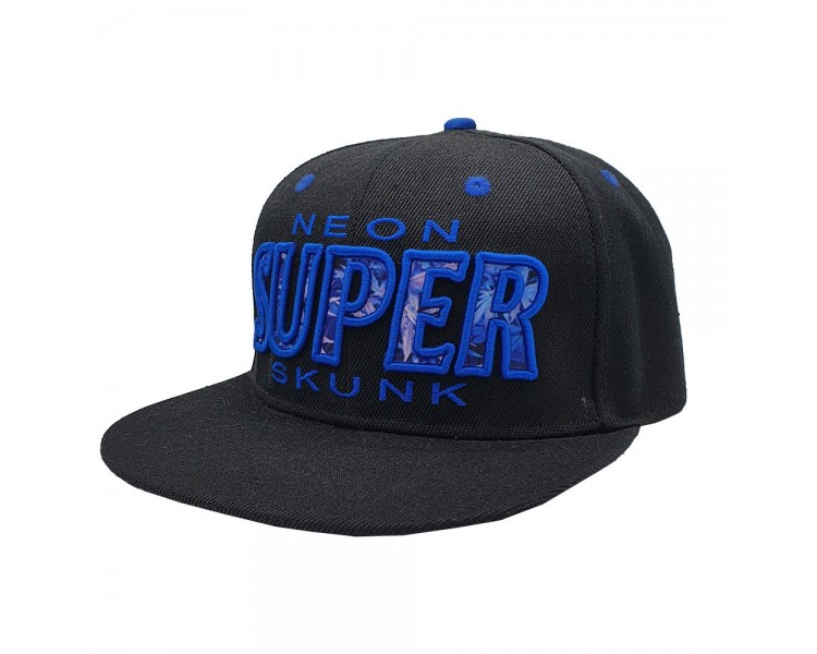 Neon Super Skunk Snapback Hat | Lauren Rose 420 Collection